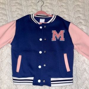 Girls Zara Varsity Jacket—NEW